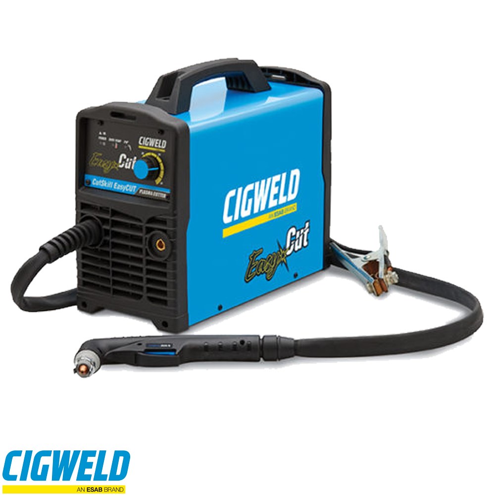 Image presents CIGWELD CUTSKILL 30A EASYCUT PLASMA CUTTER SET TORCH, EASY CUT 11601EC 1-1601-EC