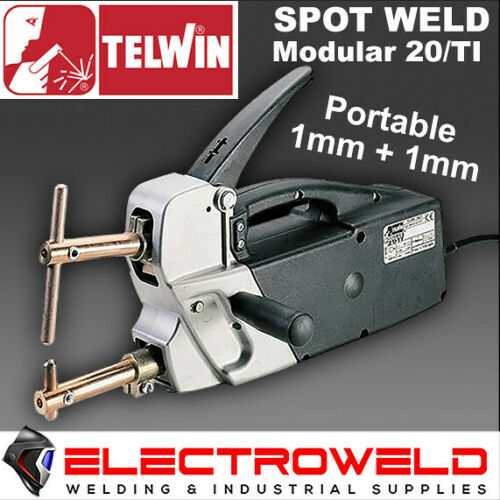 Image presents TELWIN HAND HELD PORTABLE SPOT WELDER MODULAR 20/TI