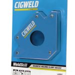 Image presents STRONG 34KG WELDING MAGNET WELDSKILL ARROW CLAMP MAGNETIC HOLDER 45º 90º 135º