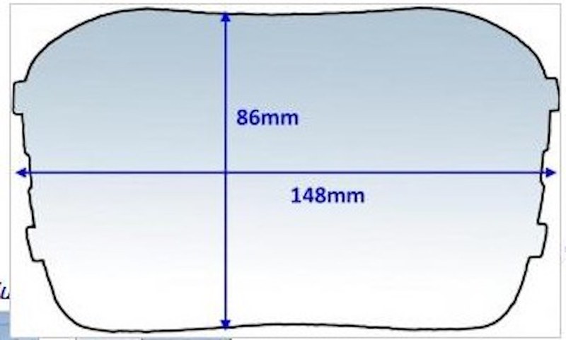 Image presents 30 X OUTSIDE COVER LENS FOR 3M SPEEDGLAS 100 SERIES WELDING HELMET, OUTER PLATE - 776000