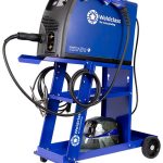 Image presents WELDCLASS T100 WELDING TROLLEY, WELDER CART, GAS BOTTLE CHAINS, 50KG WC-06235