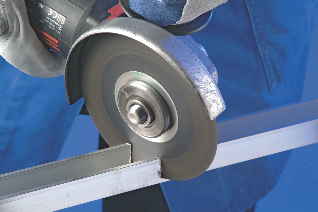 image presents Pferd 100mm 4" Aluminium Cutting Discs For Angle Grinder (4)