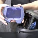 Image presents 10x Outside Cover Lens, 9100xxi 3M Speedglas Welding Helmet, Outer Protection Plates - 3