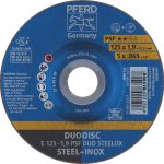 image presents 125mm 5" Pferd Duodiscs - Cutting & Grinding Discs - All Steel (7)