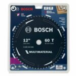 image presents Bosch 305mm 12" Tct Circular Saw Blade -aluminium Epoxy Plastic Mdf Cutting Disc 2