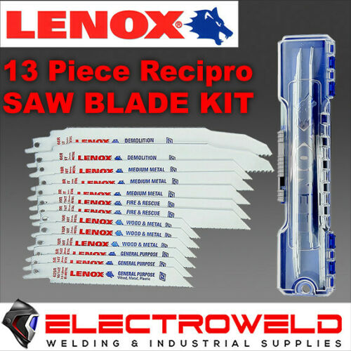 image presents Lenox 13 Pce Multi Blade Reciprocating Saw Blade Kit