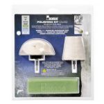 image presents Bordo 3 Piece Calico Polishing Kit *mops + Compound* Buffing Wheel 1