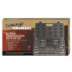 Image presents Bordo Savage *60pce Tap And Die Set* Metric And Imperial, Sae Tungsten Steel Unc/unf - 50-s2 2