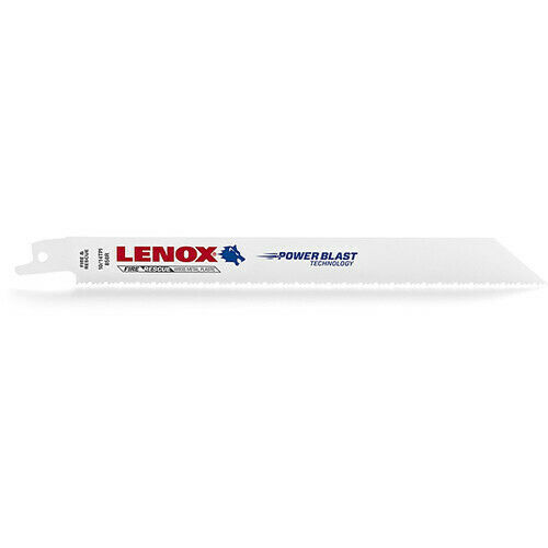 image presents Lenox 200mm 10/14 Tpi Fire & Rescue Reciprocating Saw Blade For Thick Metal 1