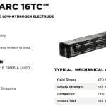 Image presents 2.6/3.2/4.0mm Unimig Hyperarc 16TC Low Hydrogen Electrodes Welding Filler Rods Stick ARC - 7