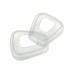 Image presents 2x 3M 501 Filter Retainers 5925 5935 For Cartridge 6000 Clip On Respirator - 1