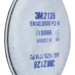 Image presents 3M 2128 P2 Filters For Welding , Paint , Gas , Odour , Flu , Smoke - Suits 6000 , 7000 Series Respirators - 3