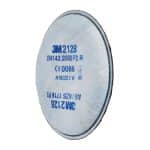 Image presents 3M 2128 P2 Filters For Welding , Paint , Gas , Odour , Flu , Smoke - Suits 6000 , 7000 Series Respirators - 4