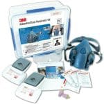 Image presents 3M Asbestos Silica Respirator Kit mask +P2 P3 6035 Filters (7535) - 1