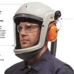 Image presents 3M M-series Versaflo Face Shield M-207 ADFLO PAPR Respirator, P2 Welding Visor - 890207 3