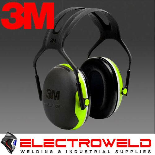 Image presents 3M PELTOR FACE AND EAR PROTECTION KIT *EARMUFFS X4A + HONEYWELL FACE SHIELD VISOR*