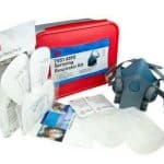 Image presents 3M Pesticide Spraying Kit - Respirator + Filters + Cartridges, 7551 - 1