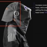 Image presents 3M Speedglas Head Neck Cover Protection, Large For G5-01 Welding Helmet - 169023