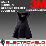 Image presents 3M Speedglas Outer Shroud Protection - G5-01 Welding Helmet Neck Shoulder Cover