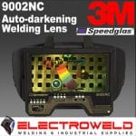 Image presents 3M Speedglas 9002nc Welding Helmet Auto Darkening Filter Lens - 400085