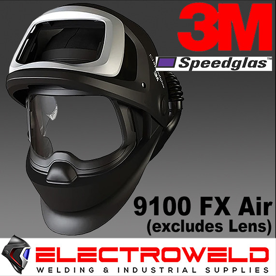 Image presents 3M Speedglas 9100 Fx Air Welding Helmet Shell - Flip Up, Excluding Lens - 542800