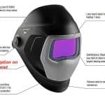 Image presents 3M Speedglas 9100xxi Air Upgrade Kit Welding Helmet Lens 509026 *no Adflo Papr - 4