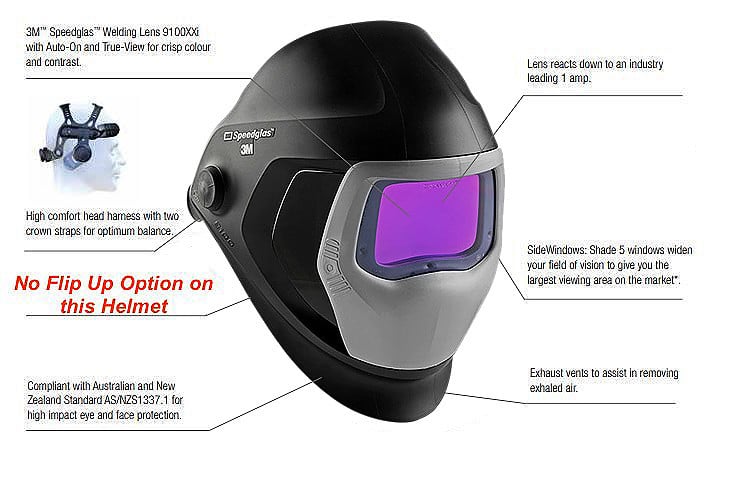 Image presents 3M Speedglas 9100xxi Air Upgrade Kit Welding Helmet Lens 509026 *no Adflo Papr - 4