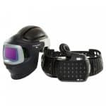 Image presents 3M Speedglas 9100xxi Mp Air Welding Safety Helmet Flip Up, Respirator Adflo Papr - 577726 - 2