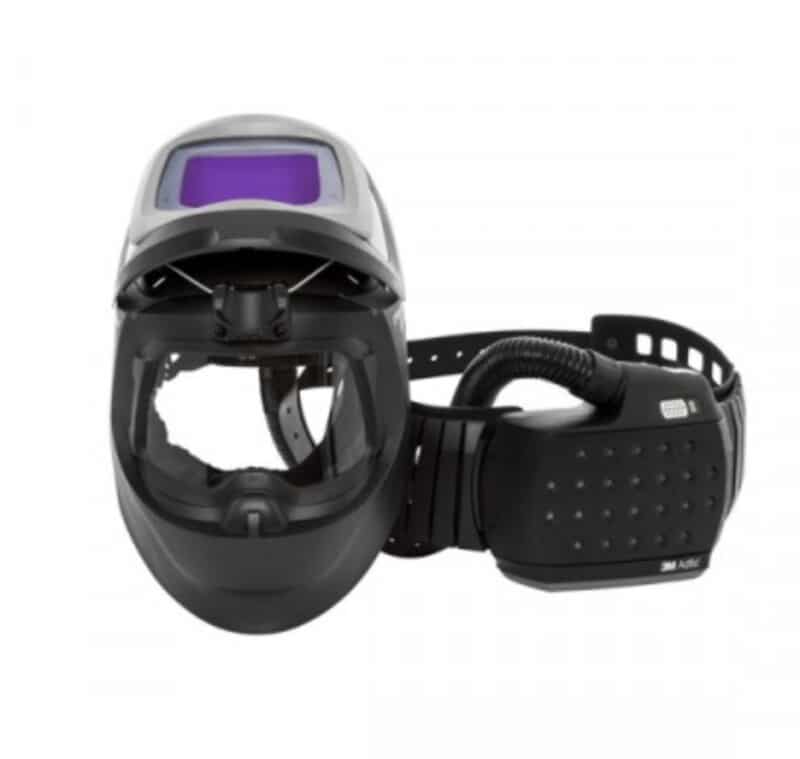 Image presents 3M Speedglas 9100xxi Mp Air Welding Safety Helmet Flip Up, Respirator Adflo Papr - 577726 - 7