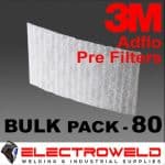 Image presents 3M Speedglas Pre-filters For Adflo / Papr Welding Helmet, 836080 - 80 X Prefilters