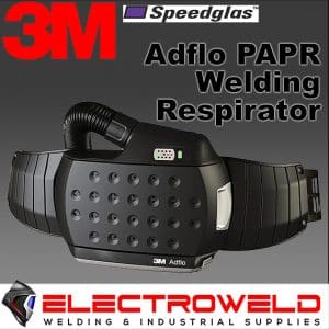 Image presents 3M Speedglas Welding Respirator Belt Adflo Papr Air System Helmet 9100xxi 837730