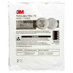 Image presents 3M 2125 P2 Filters For Welding / Paint / Gas / Odour / Flu / Smoke - Suits 6000 / 7000 Respirator Series - 5