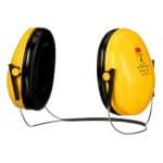 Image presents 3m H510b Peltor Neckband Earmuffs Optime 1 Ear Muff Hearing Protection Neck Band 3