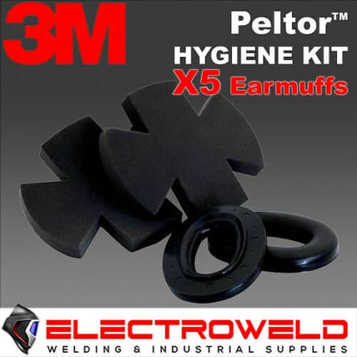 Image presents 3m Peltor Hygiene Kit For X5 Earmuffs Replacement Pads Ear Muff Insert Foam Cup