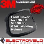 Image presents 3m Speedglas G5-01 Front Cover Frame For Inner Visor Lens, Welding Helmet 610500