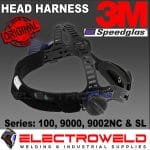 Image presents 3m Speedglas Head Harness For Welding Helmet Series 100, 9000, 9002nc, Sl 705015