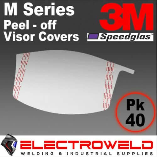 Image presents 40 X 3m M-series Peel-off Visor Cover For Versaflo Face Shield Protector - M-928