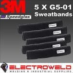 Image presents 5x 3m Speedglas Sweatband / Headband For G5-01 Welding Helmets - 198505