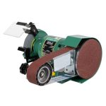 Image presents ABBOTT & ASHBY 915 X 50MM LINISHING ATTACHMENT FOR BENCH GRINDER BELT DISC AA362 6