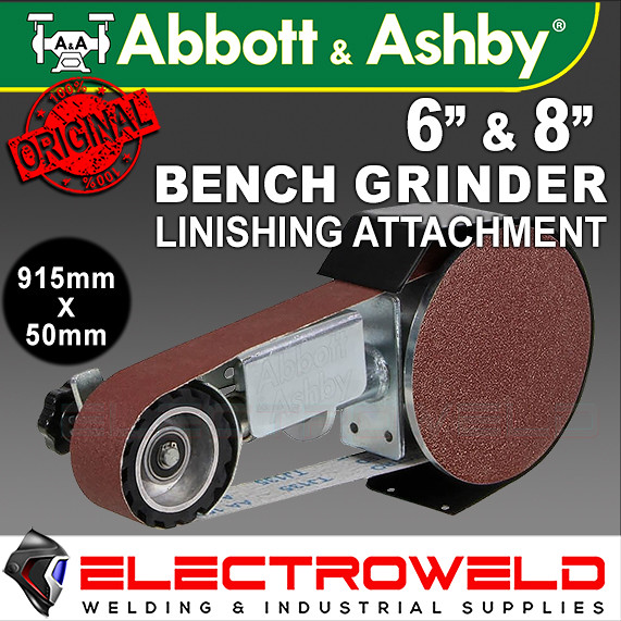 Image presents ABBOTT & ASHBY 915 X 50MM LINISHING ATTACHMENT FOR BENCH GRINDER BELT DISC AA362 6