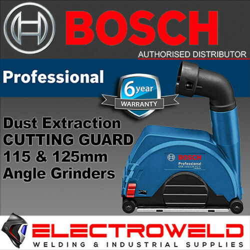 Image presents BOSCH 115/125MM DUST EXTRACTION GUARD ATTACHMENT ANGLE GRINDER GDE 115/125 FC-T