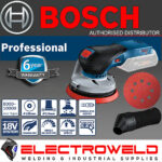 BOSCH 125MM 5 CORDLESS RANDOM ORBITAL SANDER BRUSHLESS W DUST BAG GEX 18V-125 9