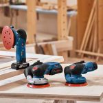 BOSCH 125MM 5 CORDLESS RANDOM ORBITAL SANDER BRUSHLESS W DUST BAG GEX 18V-125 9