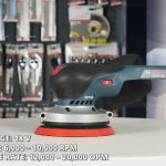 BOSCH 125MM 5 CORDLESS RANDOM ORBITAL SANDER BRUSHLESS W DUST BAG GEX 18V-125 9