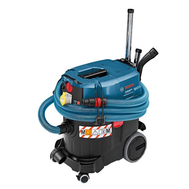 image presents BOSCH 1380 W 35L M-Class Wet Dry Vacuum Cleaner Industrial Extractor Gas 35 M AFC-2