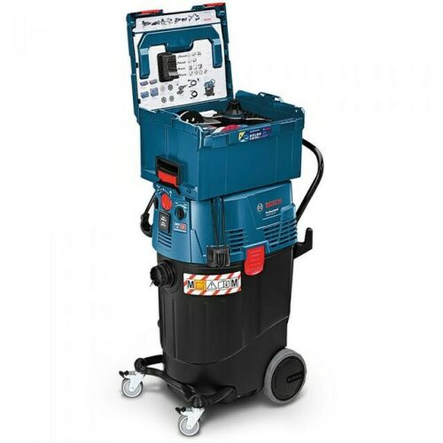 image presents BOSCH 1380W 55L M-Class Wet-Dry Vacuum Cleaner Industrial Extractor Gas 55 M AFC-4