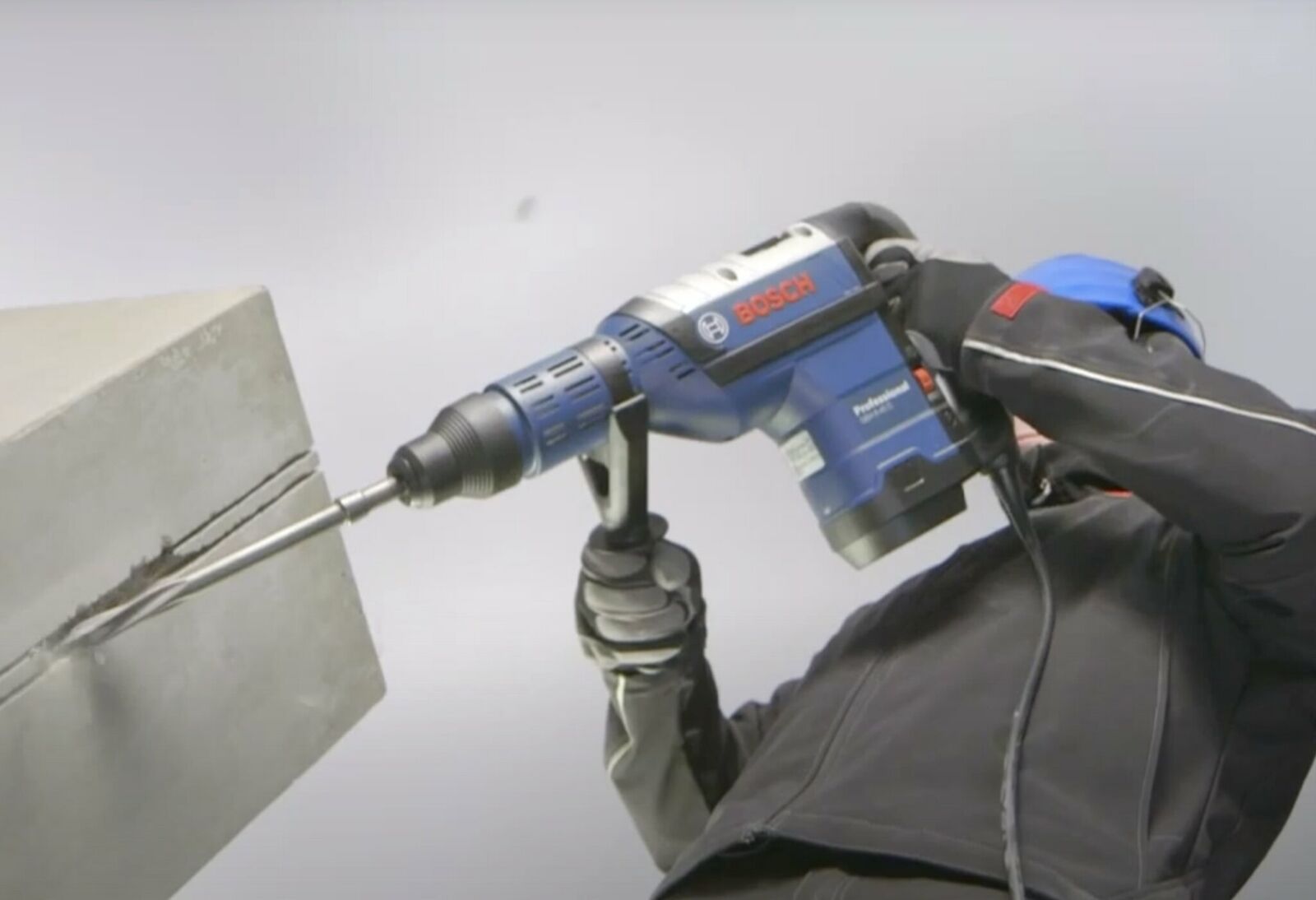 Image presents BOSCH 1500W SDS MAX ROTARY HAMMER DRILL IMPACT MASONRY CONCRETE ROCK GBH 8-45 D 7