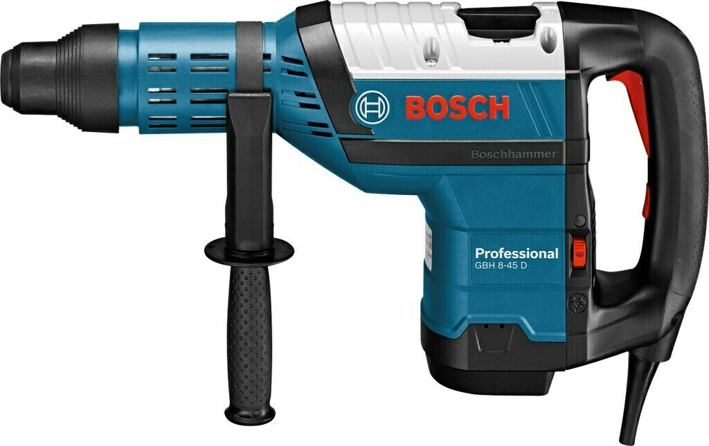 Image presents BOSCH 1500W SDS MAX ROTARY HAMMER DRILL IMPACT MASONRY CONCRETE ROCK GBH 8-45 D 7