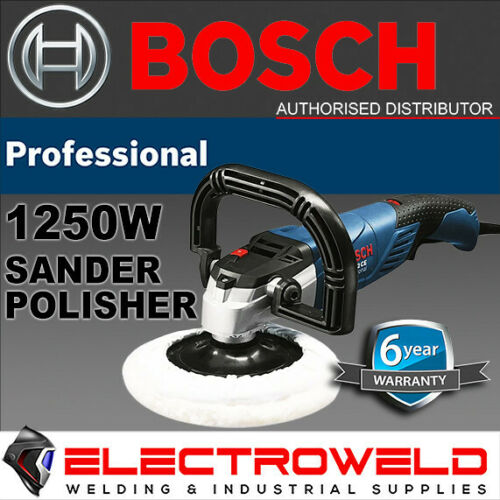 BOSCH 180MM 7 SANDER POLISHER BUFFER 1250W, METAL STEEL CAR VEHICLE - GPO 12 CE 7