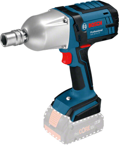 Image presents BOSCH 18V .25 CORDLESS IMPACT WRENCH (SKIN ONLY) - GDS 18V-LI HT (06019B1300) 8